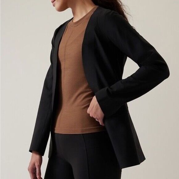 ATHLETA Avenues Blazer, Black, Size 24 - Picture 2 of 14